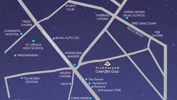 Location of Aishwaryam Comfort Gold - Image 15067
