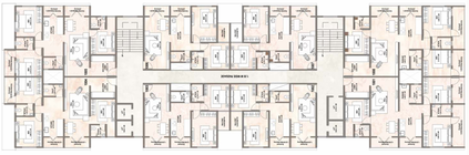 Floor Plan of Shree Ganesh Crescent in Anandvalli, Nashik - Image 14344