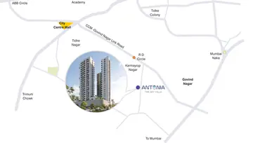 Location of Antonia The Sky Villa - Image 14368