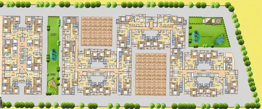 Master Plan of Malay Gokuldham Society in Super Corridor, Indore - Image 53310
