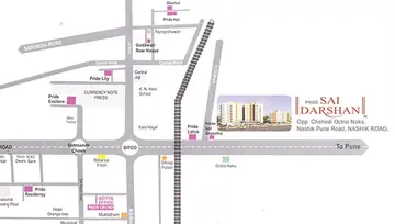 Location of Aditya Pride Sai Darshan - Image 14557