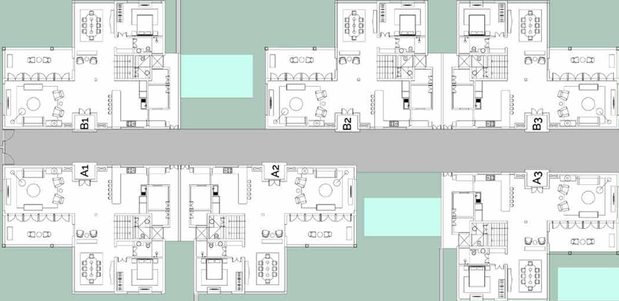 Floor Plan of Vianaar La Morella in Assagao, Goa - Image 43620