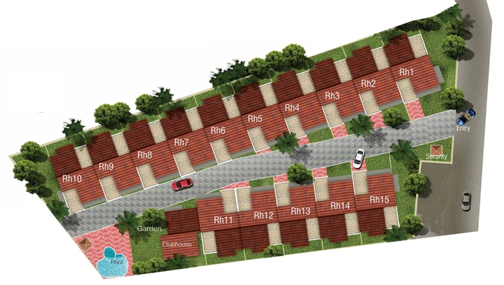 Master Plan of Silva Haven Villas in Margao, Goa - Image 43626