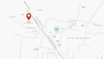 Location of Shreeji Celestia - Image 102324