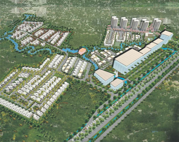 Master Plan of Jhaveri Silver Springs in AB Bypass Road, Indore - Image 54771