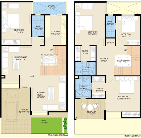 4 BHK House/Villa in Samarth Shikharji Dreamz in Arandia, Indore - Image 247067