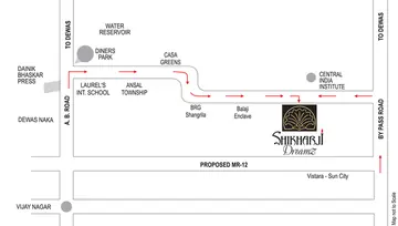 Location of Samarth Shikharji Dreamz - Image 1324