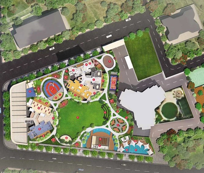 Master Plan of Shreeji Excelencia in Gangapur Road, Nashik - Image 14707