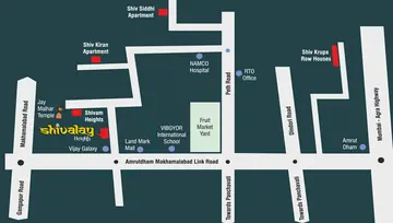 Location of Sadashiv Shivalay Heights - Image 14712