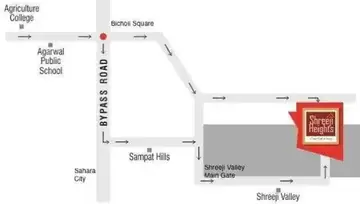 Location of Raj Shreeji Heights - Image 54876
