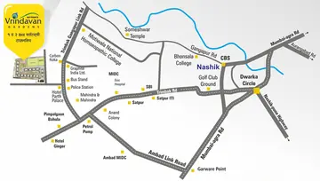 Location of Nirman Vrindavan Gardens - Image 14748