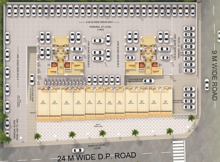 Master Plan of Jay Sai Shrushti in Gangapur Road, Nashik - Image 14843