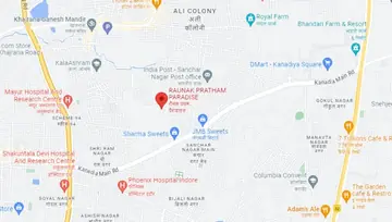 Location of Raunak Pratham Paradise - Image 707
