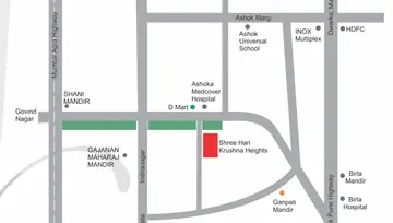 Location of Shree Hari Krushna Heights - Image 15030