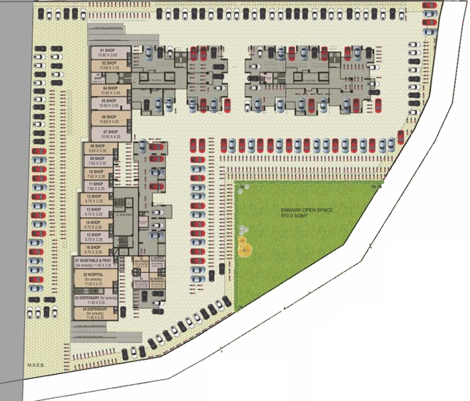 Master Plan of Shree Hari Krushna Heights in Indira Nagar, Nashik - Image 15032