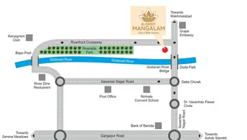Location of B Orbit Mangalam - Image 116007
