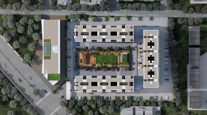 Master Plan of Bhavik Central Paark in Untwadi Road, Nashik - Image 15281