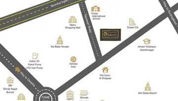 Location of Ishwar Pratik Grand - Image 15507