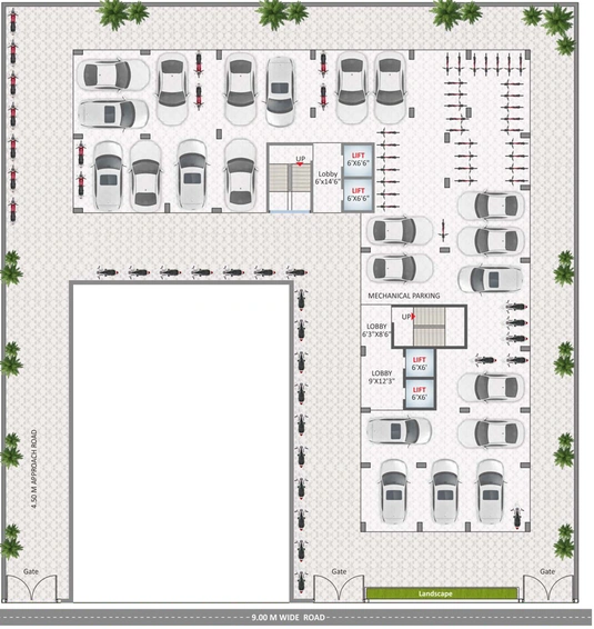 Master Plan of MK Altamount in Dharampeth, Nagpur - Image 113674