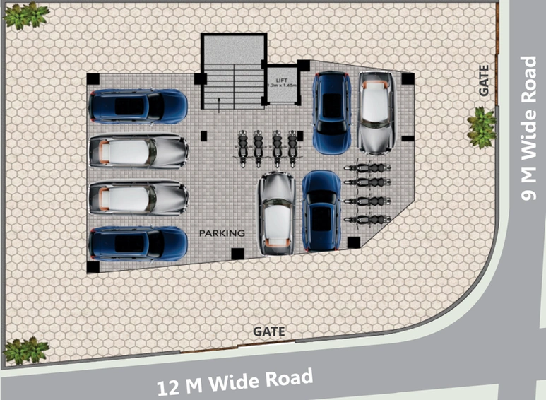 Master Plan of Shivalaya Someshwar Enclave in Wathoda, Nagpur - Image 12300