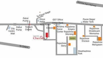 Location of Rajashree Cherish - Image 15548