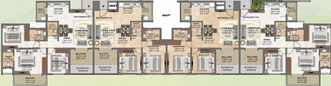 Floor Plan of Karda Hari Aangan in Ashoka Marg, Nashik - Image 15586