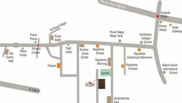 Location of Rajashree Glory - Image 15712