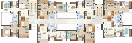 Floor Plan of Karda Hari Siddhi in Nashik Road, Nashik - Image 15802