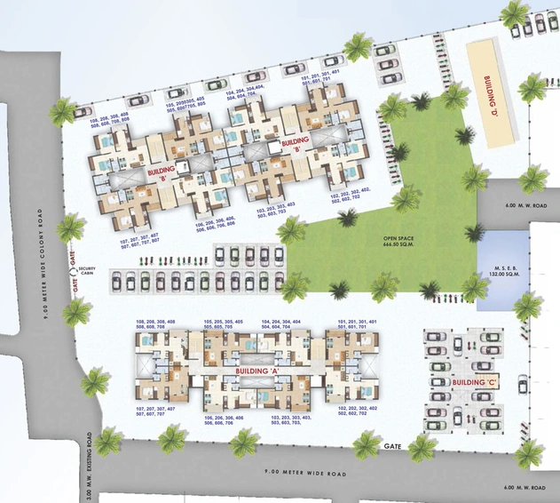 Master Plan of Karda Hari Siddhi in Nashik Road, Nashik - Image 15803
