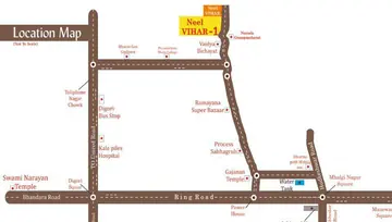 Location of Neel Vihar 1 - Image 121180