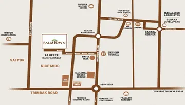 Location of Mahalaxmi Palmtown - Image 15956
