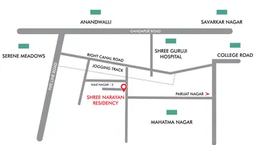 Location of Shree Narayan Residency - Image 15990