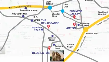 Location of Mahalaxmi Blue Lotus - Image 16031