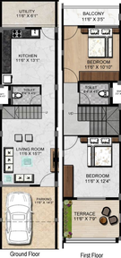 2 BHK House/Villa in Saakar Abhinav Park in Pathardi Phata, Nashik - Image 432258