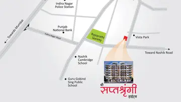 Location of Shree Saptashrunghi Heights - Image 16256