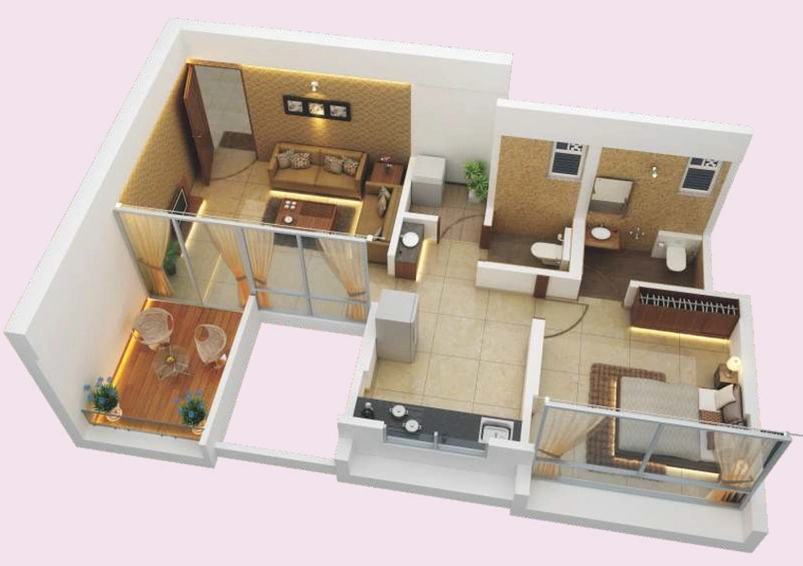 1 BHK Flat in Rohan Silver Gracia in Ravet, Pune - Image 430015