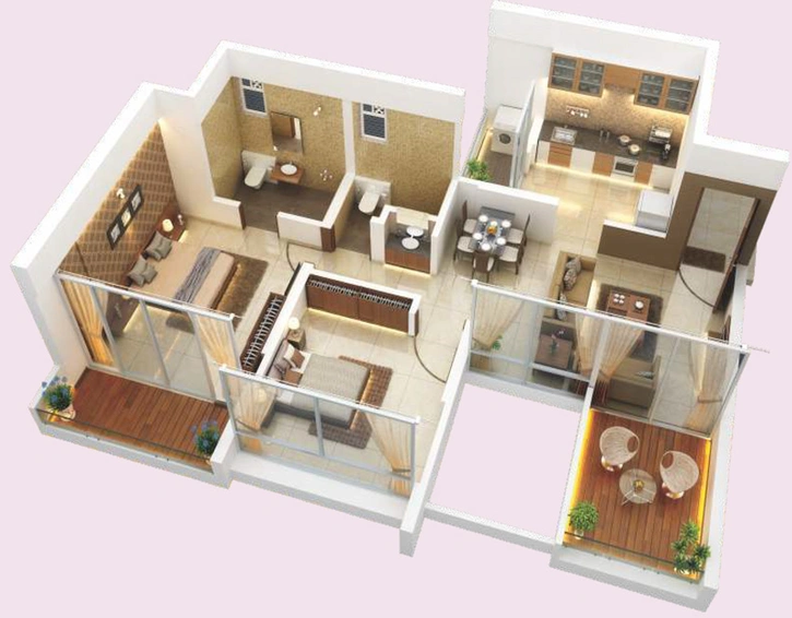 2 BHK Flat in Rohan Silver Gracia in Ravet, Pune - Image 430016