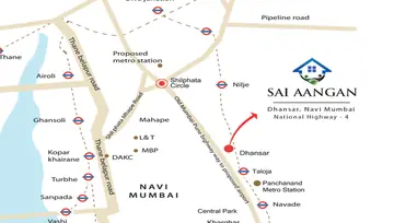 Location of Vir Sai Aangan - Image 36775