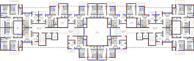 Floor Plan of Anupama Silver Valley in Koradi Road, Nagpur - Image 124205