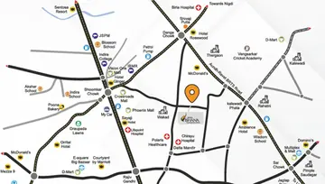 Location of Venkateshwara Royal Ishana - Image 15513