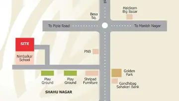 Location of Shree Gajanan Height - Image 12663