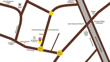 Location of Anushree Auralia Residency - Image 15497