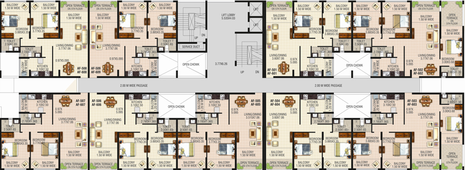 Floor Plan of Vibhav Gogol Vista in Margao, Goa - Image 44422