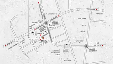 Location of Saanidhya Aavkar Amore - Image 833