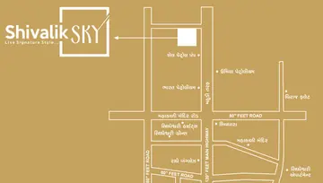 Location of Shiv Shivalik Sky - Image 943