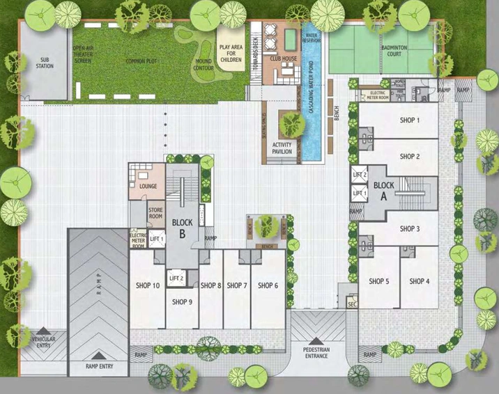 Master Plan of Dev Aatreya in Sargasan, Gandhinagar - Image 906