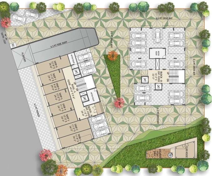 Master Plan of Dev Aurum in Kudasan, Gandhinagar - Image 936