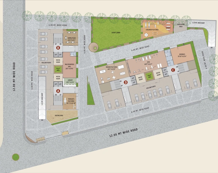 Master Plan of Lalji Luminous in Kalol, Gandhinagar - Image 30046