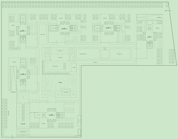 Master Plan of Siddhraj Zoey in Randesan, Gandhinagar - Image 30385
