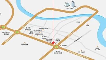 Location of Sharnam Sky View - Image 30595
